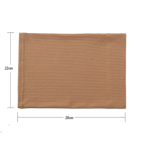 Elite Jersey ribbed hijab underscarf hijab bonnet tube hijab cap dreadlocks wrap - Picture 3 of 3